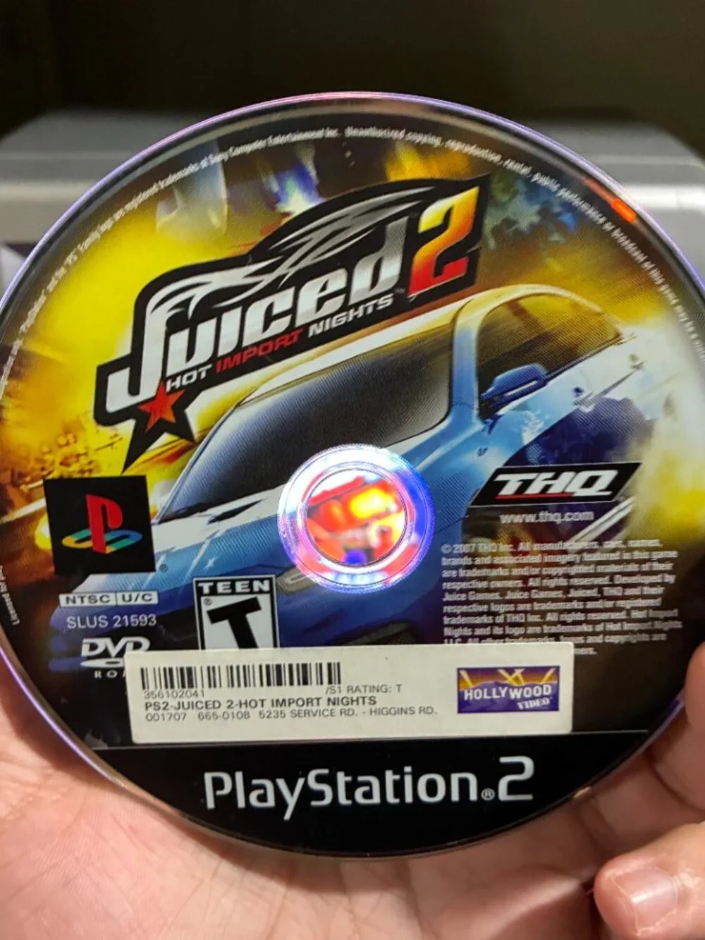 Juiced 2 Hot Import Nights Playstation 2 PS2 Working Disk Only